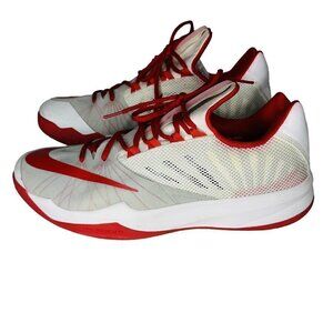 Nike Mens Zoom Run The One TB 685779-140 Gray White Basketball Shoes Size 14.5